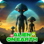Alien On Earth - HTML5 Games - Play for Free Online