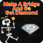 Make Bridge and Go get Diamond - HTML5 Games - Play for Free Online