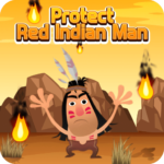 Protect Red Indian Man - HTML5 Games - Play for Free Online